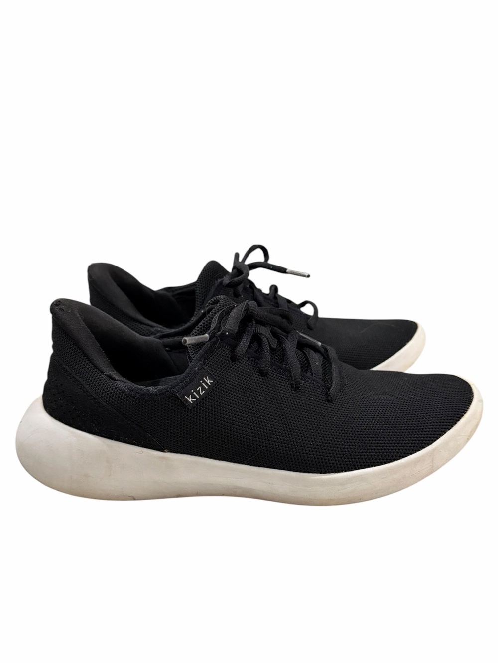 Kizik Women’s 8 Black Madrid Knit Hands Free Slip On Sneakers S6